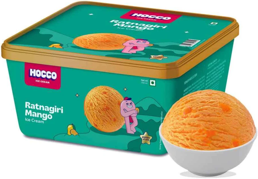 Hocco Ratnagiri Mango Ice Cream